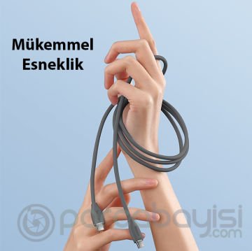 Baseus Jelly Liquid Silica Gel 100W Type-C to Type-C Hızlı Şarj ve Data Kablosu 1.2m