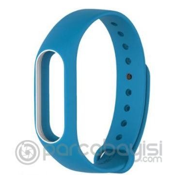 Xiaomi Mi Band 2 Akılı Bileklik Kordonu Beyaz Çerçeveli
