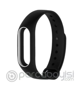 Xiaomi Mi Band 2 Akılı Bileklik Kordonu Beyaz Çerçeveli