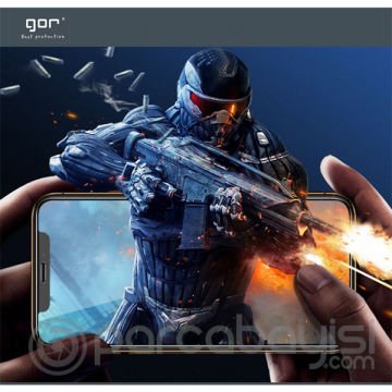 GOR İPhone 12 Pro Max 6.7  HD Ekran Koruyucu Jelatin 5 Adet Set