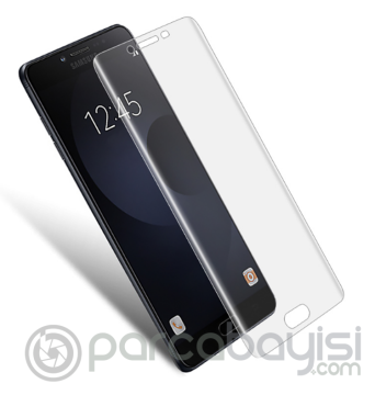 Ally Samsung Galaxy C9 Pro İçin 3d Nano Tpu Şeffaf Ekran Koruyucu
