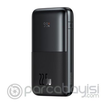 Baseus Bipow Pro 22.5W Dijital Göstergeli 20000mAh Hızlı Powerbank