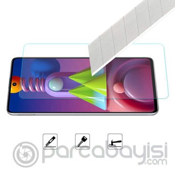 ALLY Sm Galaxy M51 Tempered Kırılmaz Cam Ekran Koruyucu