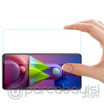 ALLY Sm Galaxy M51 Tempered Kırılmaz Cam Ekran Koruyucu