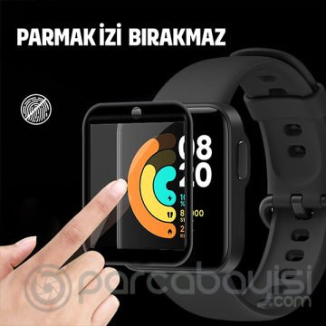 Xiaomi Mi Watch Lite 3D Full Kavisli PMMA Cam Ekran Koruyucu
