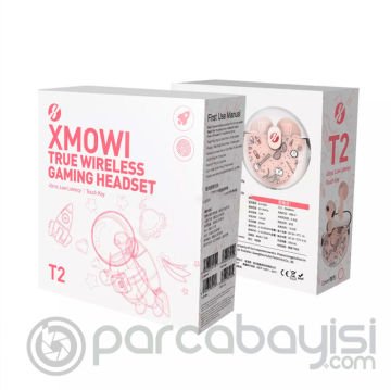 Xmowi T2 Bluetooth 5.0 Kablosuz Kulaklık Gaming Kulakiçi Oyuncu Kulaklığı