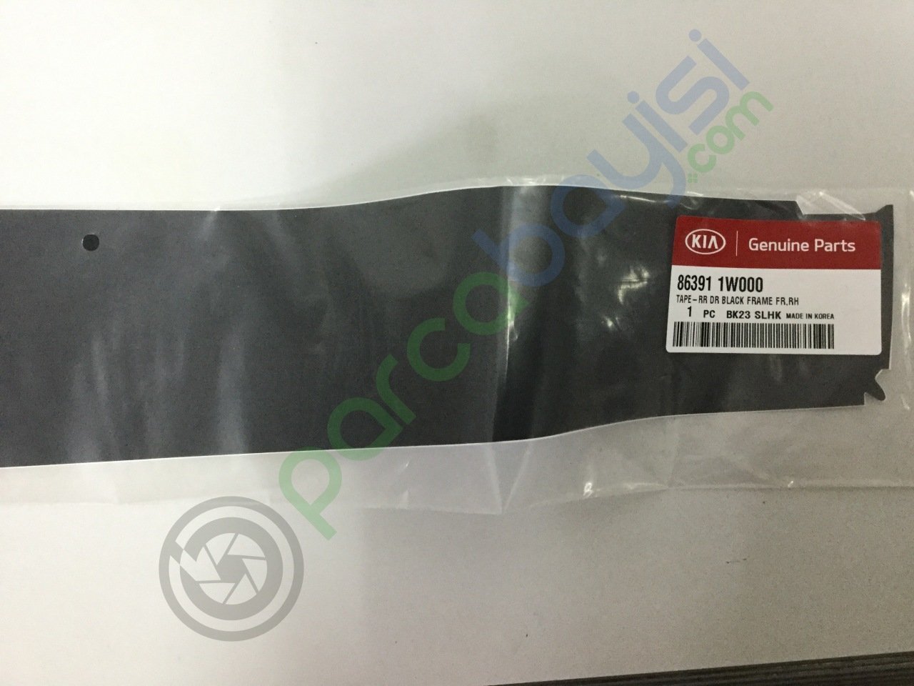 Arka Sağ Kapı Direk Bandı Siyah Sağ Orjinal | 863911W000