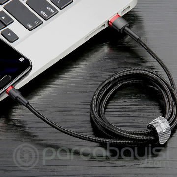 Baseus Cafule Micro Usb 2metre 1.5a Hızlı Şarj Halat Usb Kablo