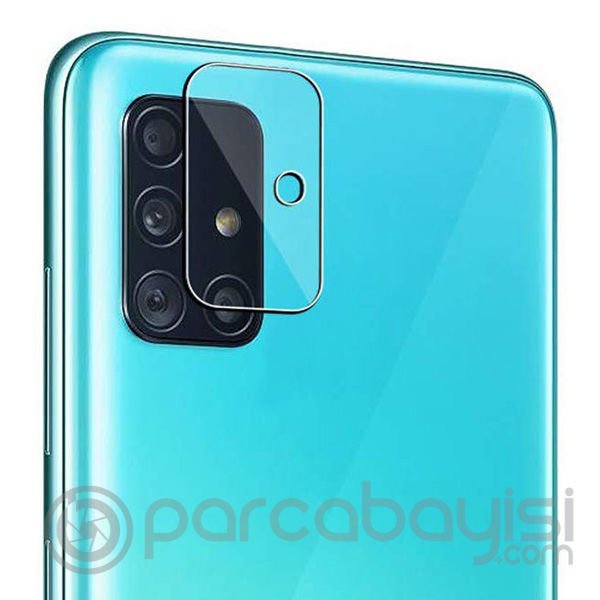 Ally Samsung Galaxy M51 Tempered Cam Kamera Koruyucu