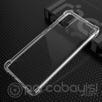 Ally Samsung Galaxy S10 Lite-A91 Anti-Drop Darbe Emici Silikon Kılıf