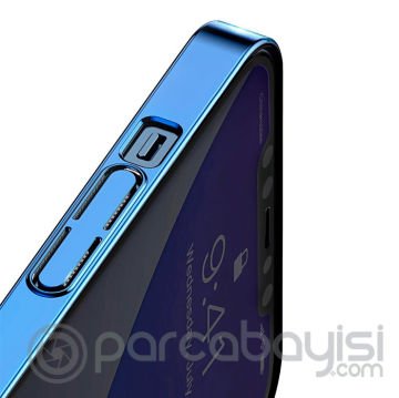 Ally iPhone 13 Pro Max 6.7inç Magsafe Uyumlu Renkli Kenar Silikon Kılıf