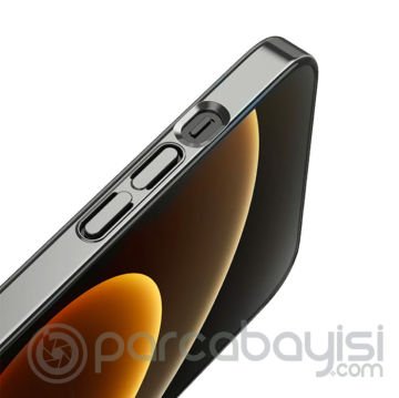 Ally iPhone 13 Pro Max 6.7inç Magsafe Uyumlu Renkli Kenar Silikon Kılıf