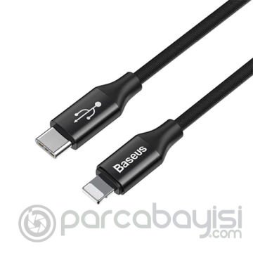 Baseus Yiven Serisi Type-C ve İPhone Şarj ve Data Kablosu  2Metre 20W