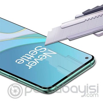 OnePlus 8T Full Glue Tempered Full Cam Ekran Koruyucu