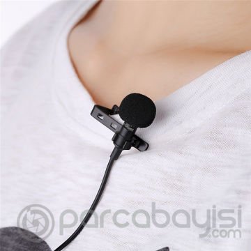 Ally 3.5mm Jack Universal Mini Yaka Klipli Mikrofon