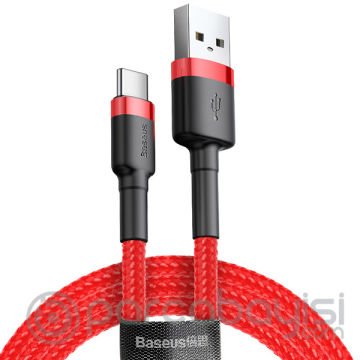 Baseus Cafule Usb Type C 2metre 2.0A Hızlı Şarj Halat Usb Kablo