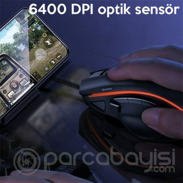 Baseus GAMO 9 Keys Programming Gaming Mouse-Oyuncu Mouse