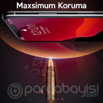 Baseus İPhone 11 Pro- X-XS 0.3mm Ful Tempered Cam Ekran Koruyucu 2 Adet Set