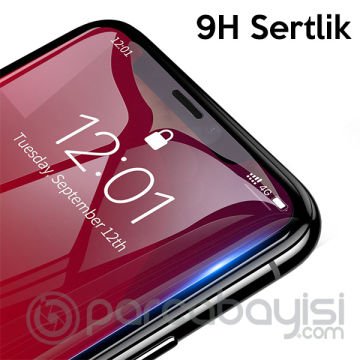 Baseus İPhone 11 Pro- X-XS 0.3mm Ful Tempered Cam Ekran Koruyucu 2 Adet Set