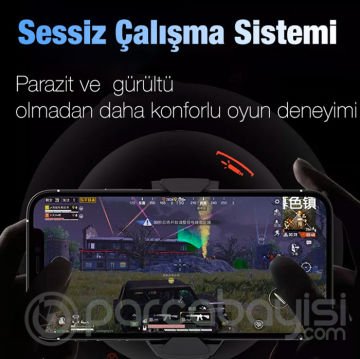 MEMO DL-A2 Cep Telefonu Soğutma Fanı Gamer Oyuncu Radyatör Soğutucu
