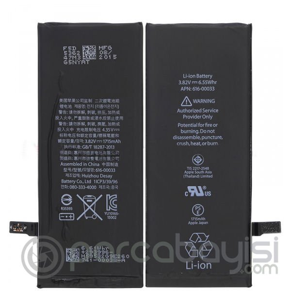 İPhone 6S Pil Batarya