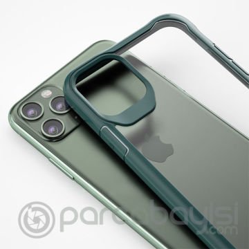 İPhone 11 Pro Max 6.5 İnch Shock Absorption PC+TPU Darbe Emici Kılıf