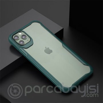 İPhone 11 Pro 5.8 İnch Shok Absorption PC+TPU Darbe Emici Kılıf
