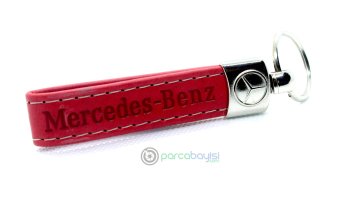 Mercedes Krom ve Deri  Anahtarlık