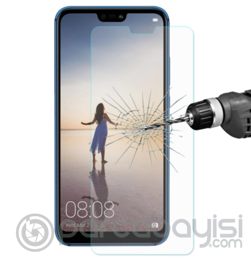 Huawei P20 Lite,Nova 3e Kırılmaz Tempered Cam Ekran Koruyucu