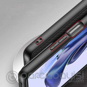 Dux Ducis Fino Serisi Xiaomi 11T- 11T Pro Kılıf Premium Dokuma Silikon Kılıf