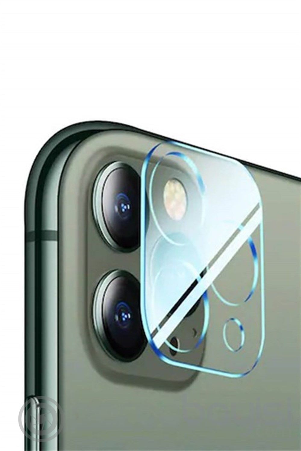 iPhone 12 6.1 Full Tempered Kamera Koruyucu Kırılmaz Cam