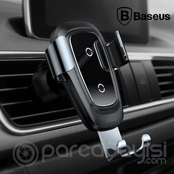 Baseus Gravity Metal Wireless Kablosuz Araç Şarj Tutucu Wxyl-B0a