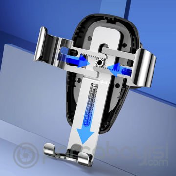 Baseus Gravity Metal Wireless Kablosuz Araç Şarj Tutucu Wxyl-B0a