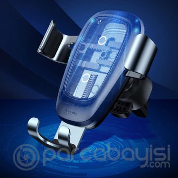 Baseus Gravity Metal Wireless Kablosuz Araç Şarj Tutucu Wxyl-B0a