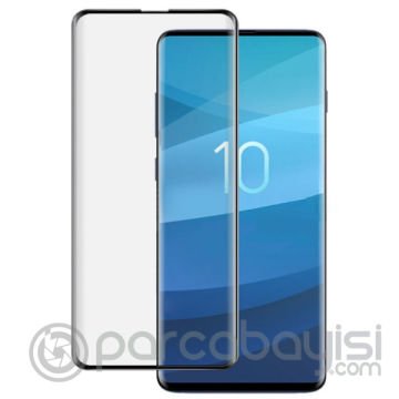 Ally Samsung Galaxy S10 3d Kavisli Full Kırılmaz Cam Ekran Koruyucu