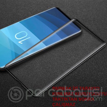 Ally Samsung Galaxy S10 3d Kavisli Full Kırılmaz Cam Ekran Koruyucu
