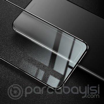 İPhone 11 6.1 Metal Çerçeve Ön Arka 3D Full Tempered Cam Koruyucu