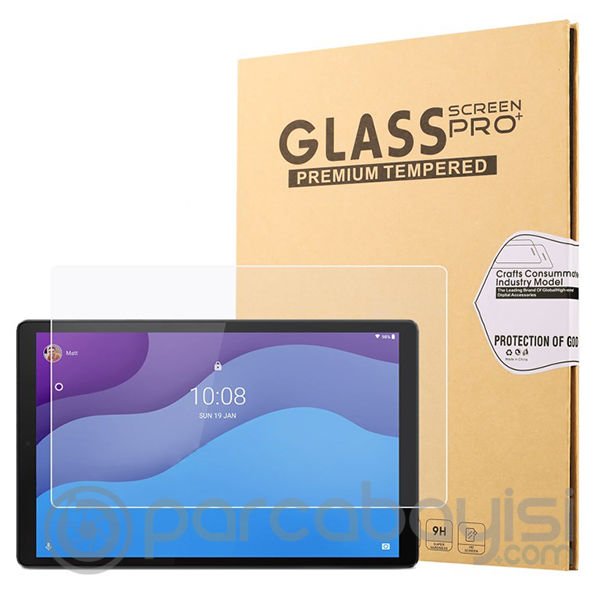 Lenovo Tab M10 Tablet 2.Nesil, X306F Tempered Cam Ekran Koruyucu
