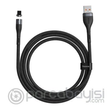 Baseus Zinc Magnetic İPhone 12,11,XS,XR Mıknatıslı Usb Şarj Kablosu 1metre