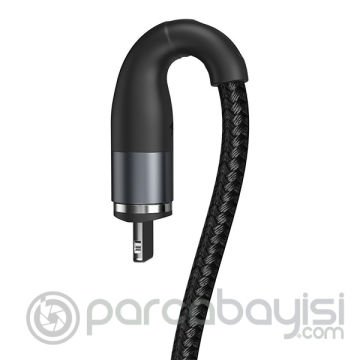 Baseus Zinc Magnetic İPhone 12,11,XS,XR Mıknatıslı Usb Şarj Kablosu 1metre