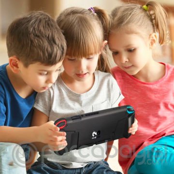 MEMO NS-S2 Nintendo Switch için TPU Koruyucu Kılıf Ultra Koruma Dış Kapak