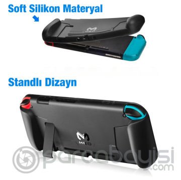 MEMO NS-S2 Nintendo Switch için TPU Koruyucu Kılıf Ultra Koruma Dış Kapak