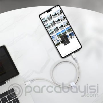 Baseus PD 100W Hızlı Şarj Usb Type-C To Type C Kablo 1Metre MacBook iPad Pro