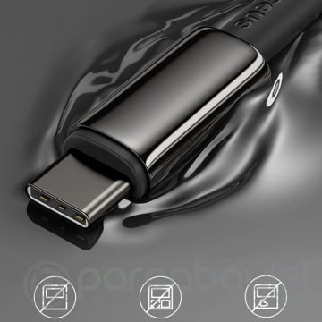 Baseus PD 100W Hızlı Şarj Usb Type-C To Type C Kablo 1Metre MacBook iPad Pro