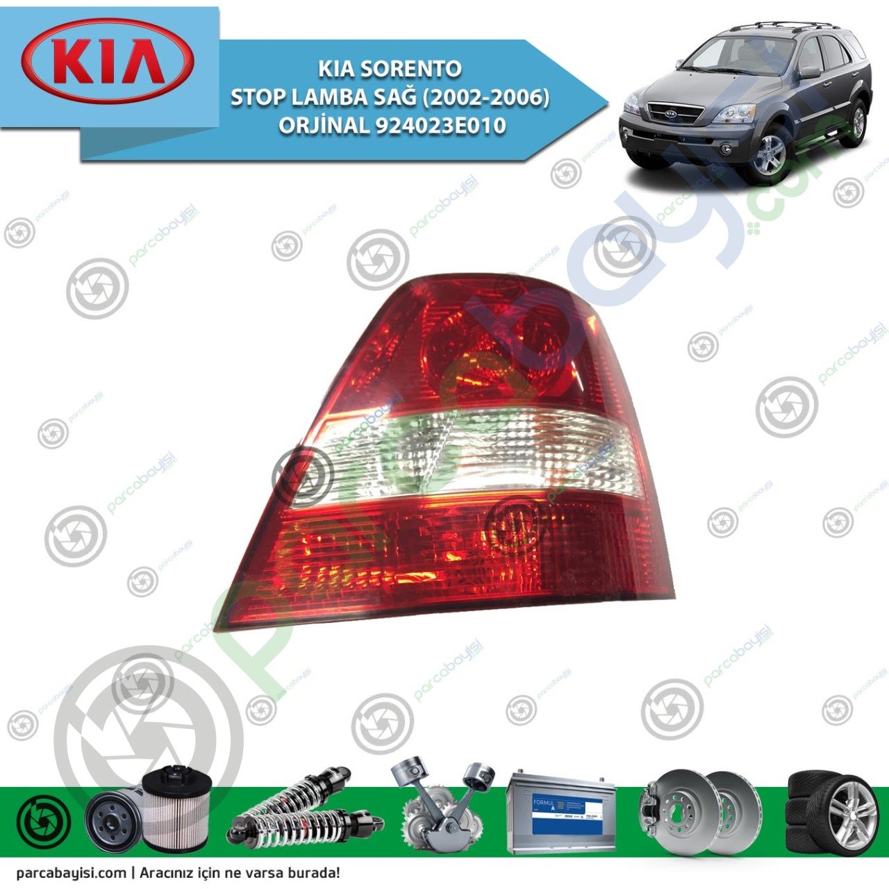 Kia Sorento Stop Lamba Sağ | Orjinal | 924023E010