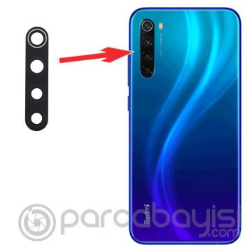Xiaomi Redmi Note 8 Arka Kamera Camı Lens