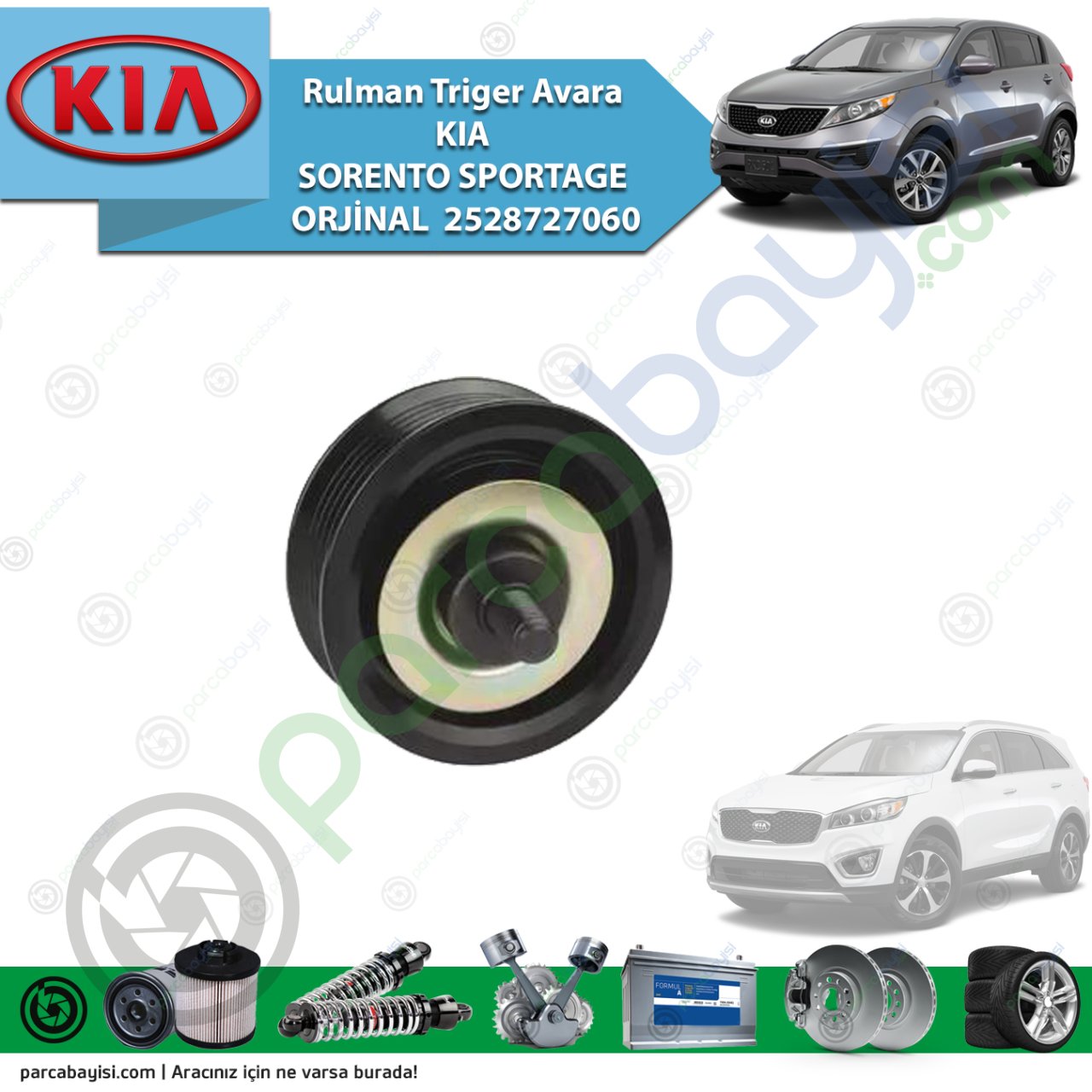 Rulman Triger Avara Kia Sorento Sportage Orjinal | 2528727060