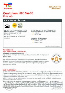 TotalEnergies QUARTZ INEO HTC 5W-30 4L | 1614290980