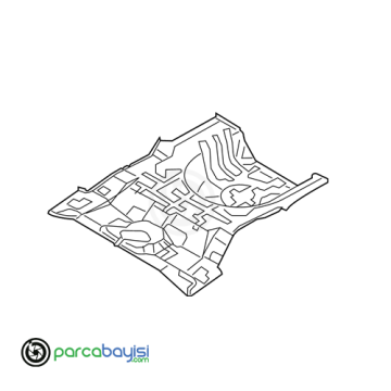 Cerato Taban Sacı Arka Komple Orjinal | 655112F010