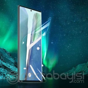 Baseus Sm Galaxy Note 20 Full Ekran Koruyucu 0.15mm 2 Adet Set Water Gel